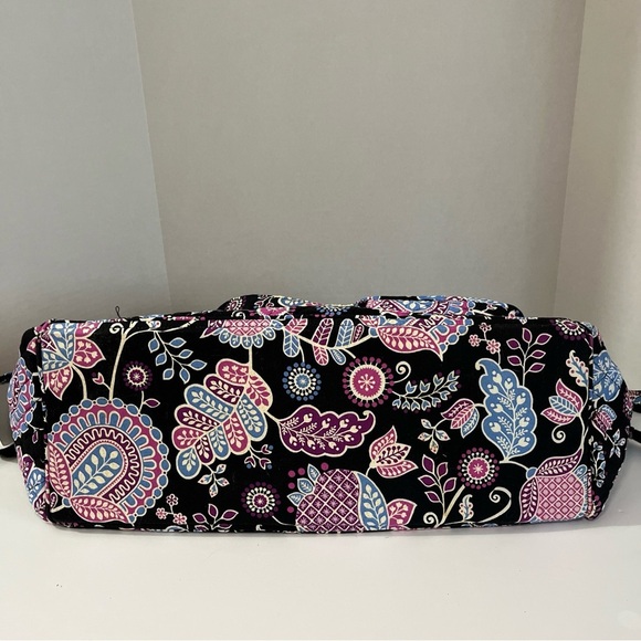 Vera Bradley Stroll Around Baby Diaper Bag “Alpine Floral” Pink Blue Black Md - Picture 11 of 15